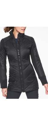 Athleta Rock Ridge Primaloft Insulated Hybrid Jacket Black Medium